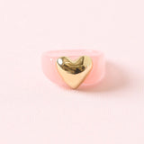 candy heart ring