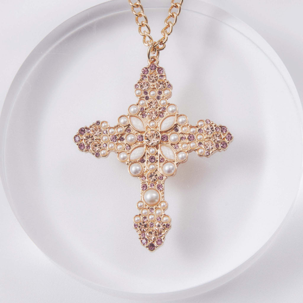 極美品】GIANFRANCO FERRE ネックレス CROSS BIG | chidori.co