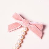 2P ribbon pearl pin